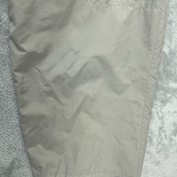 ARMY Windbreaker Jacket Full Zip Men’s M / L Long gray •broken Zipper Pull• - Picture 10 of 15